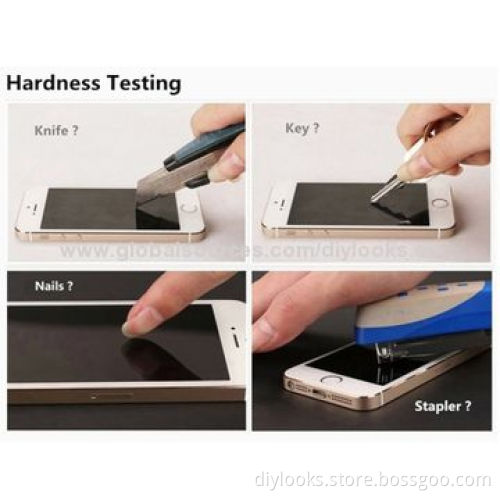 2-in-1 Ultra-thin Explosion-proof Tempered Front with Back Glass Film for iPhone 5New